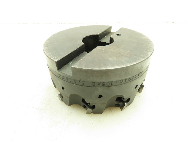RK Tool SMC5010-10552 Indexable Face Mill RH 10-Insert Cutter 5" x 1.5" Arbor