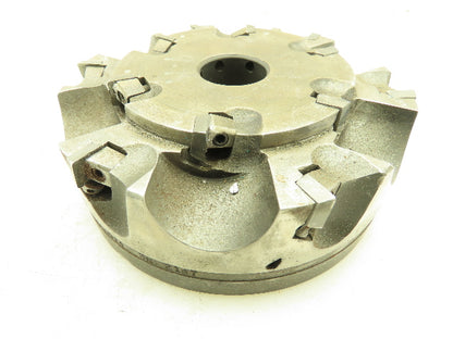 RK Tool SMC6212-11047 Indexable Face Mill 12-Insert Double Cutter 4.2" x 6.2" OD