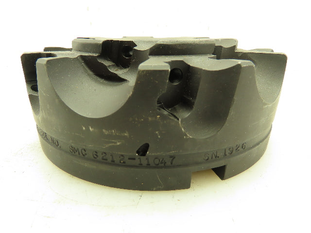 RK TOOL SMC6212-11047 Indexable Face Mill 12-Insert Double Cutter 4.2" x 6.2"