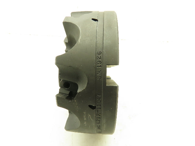 RK TOOL SMC6212-11047 Indexable Face Mill 12-Insert Double Cutter 4.2" x 6.2"