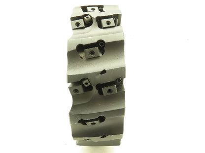 RK Tool Dijet SMC8.024-11020L Indexable Face Mill 24-Insert Triple Cutter 8" RH