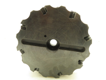 RK Tool Dijet SMC8.024-11020L Indexable Face Mill 24-Insert Triple Cutter 8" RH