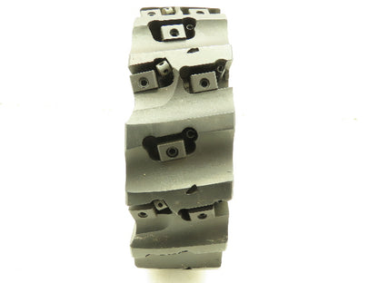 RK Tool Dijet SMC8.024-11020L Indexable Face Mill 24-Insert Triple Cutter 8" RH