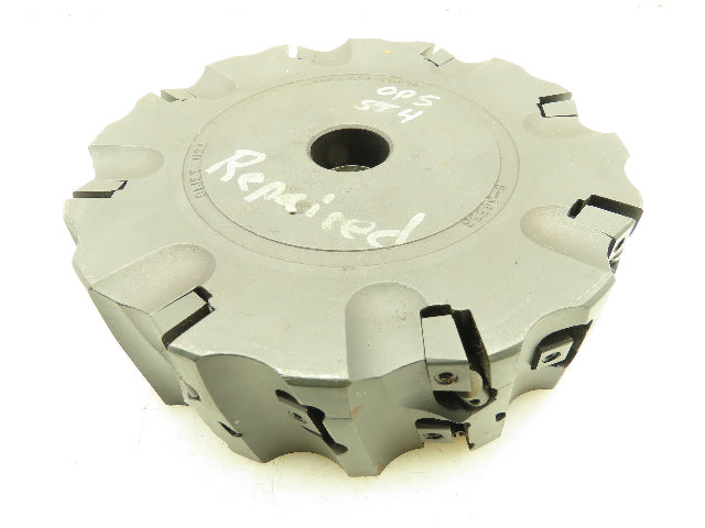 RK Tool Dijet SMC8.024-11020L Indexable Face Mill 24-Insert Triple Cutter 8" RH