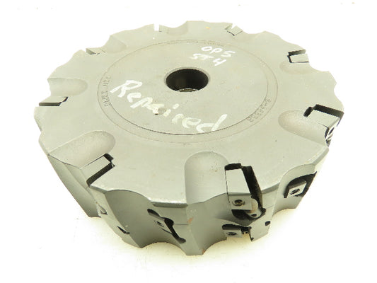 RK Tool Dijet SMC8.024-11020L Indexable Face Mill 24-Insert Triple Cutter 8" RH