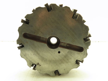 RK Tool Dijet SMC8.024-11020L Indexable Face Mill 24-Insert Triple Cutter 8" RH