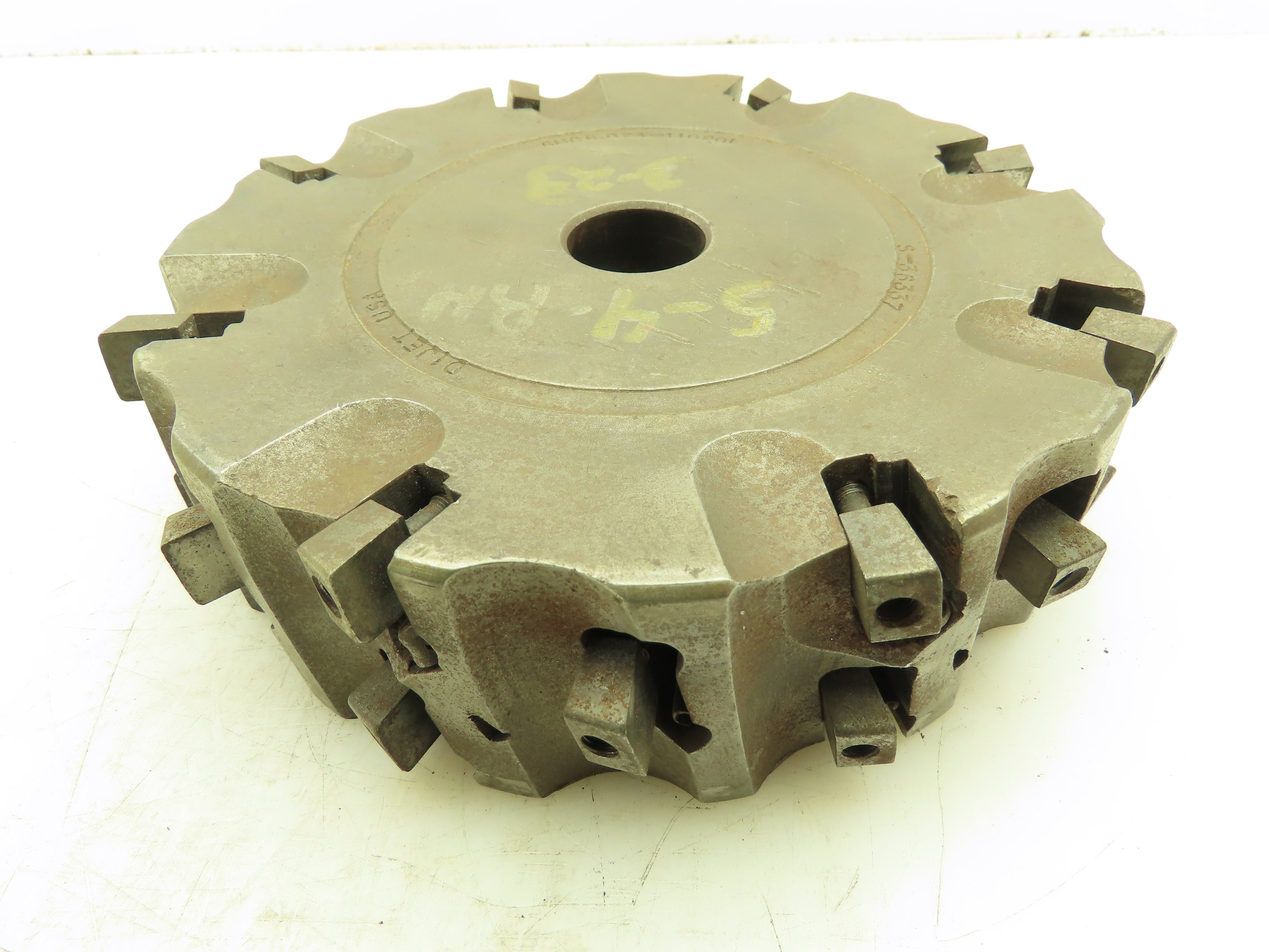 RK Tool Dijet SMC8.024-11020L Indexable Face Mill 24-Insert Triple Cut ...