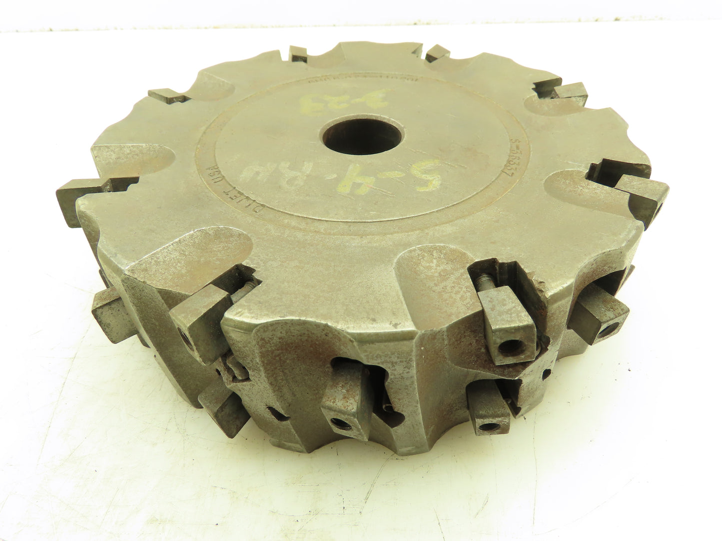 RK Tool Dijet SMC8.024-11020L Indexable Face Mill 24-Insert Triple Cutter 8" RH