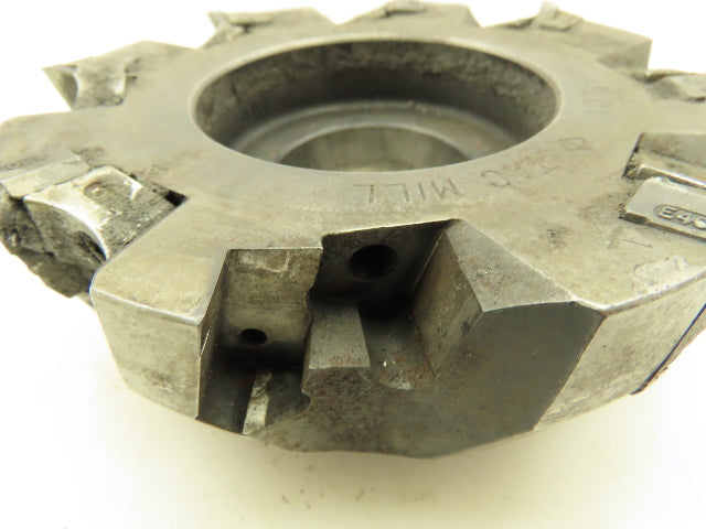 TSE4006RIAU Tac Mill Indexable Shell Face Mill 8-Insert Cutter 6" RH 2" Bore