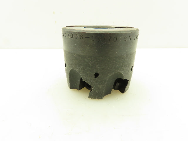 RK Tool SMC3006-13170 Indexable Face Mill 6-Insert Cutter 3" OD RH 1.25" Arbor