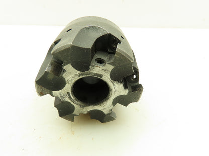 RK Tool SMC3006-13170 Indexable Face Mill 6-Insert Cutter 3" OD RH 1.25" Arbor