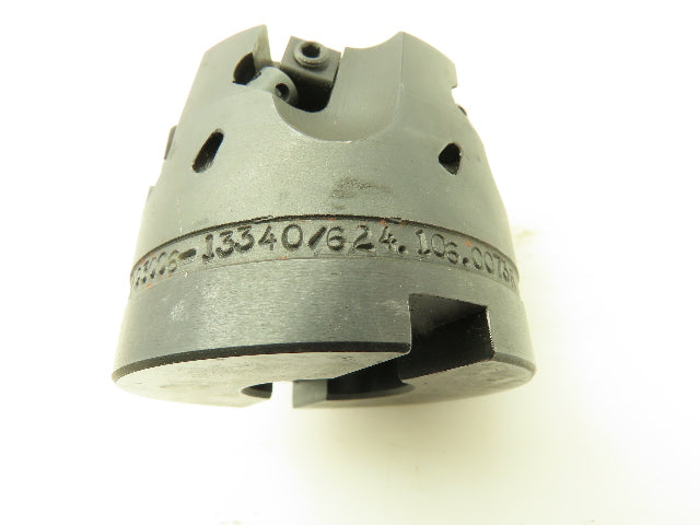 RK Tool SMC3006-13340 Indexable Face Mill 6-Insert Cutter 3" OD RH 1.25" Arbor