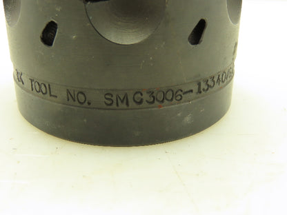 RK Tool SMC3006-13340 Indexable Face Mill 6-Insert Cutter 3" OD RH 1.25" Arbor