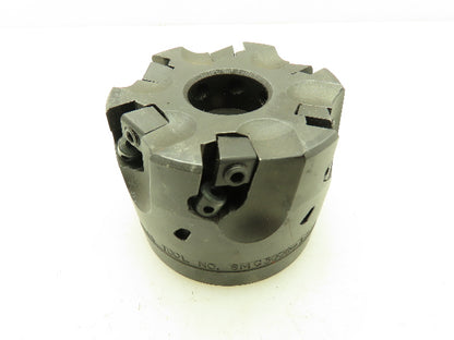 RK Tool SMC3006-13340 Indexable Face Mill 6-Insert Cutter 3" OD RH 1.25" Arbor