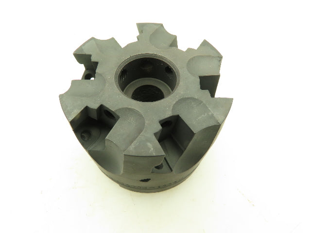 RK Tool SMC3006-13340 Indexable Face Mill 6-Insert Cutter 3" OD RH 1.25" Arbor