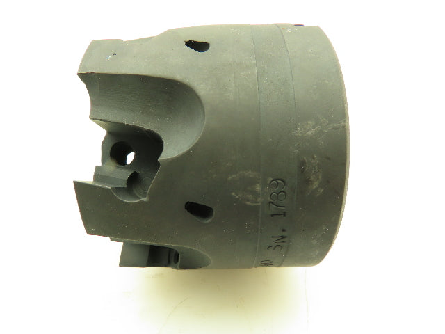 RK Tool SMC3006-13340 Indexable Face Mill 6-Insert Cutter 3" OD RH 1.25" Arbor