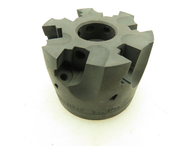 RK Tool SMC3006-13340 Indexable Face Mill 6-Insert Cutter 3" OD RH 1.25" Arbor