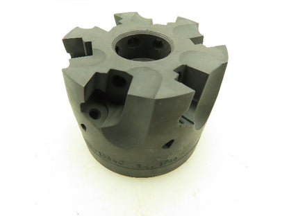 RK Tool SMC3006-13340 Indexable Face Mill 6-Insert Cutter 3" OD RH 1.25" Arbor
