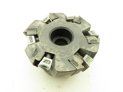 Tungaloy TSE4004RIAU Tac Mill Indexable FaceMill 6-Insert Cutter 4" RH 1.5" Bore