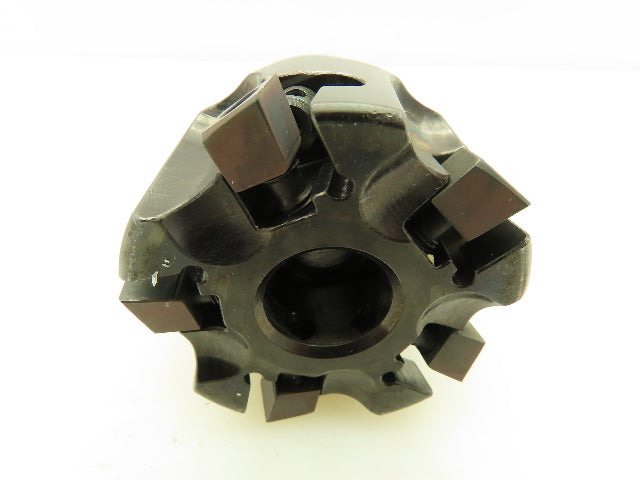 Antech Tool SMC2505-13983 Indexable Face Mill 6-Insert Cutter 2.5" OD RH 1" Bore