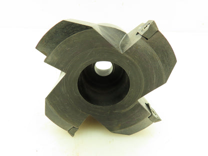 MS0050-080-002 Indexable Face Mill 4-Insert Cutter 4" OD RH 1.25" Bore