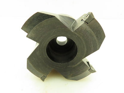 MS0050-080-002 Indexable Face Mill 4-Insert Cutter 4" OD RH 1.25" Bore