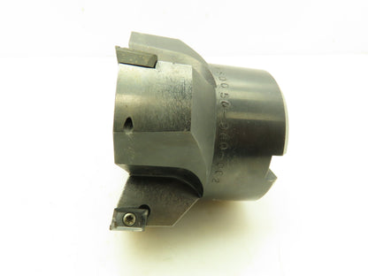 MS0050-080-002 Indexable Face Mill 4-Insert Cutter 4" OD RH 1.25" Bore
