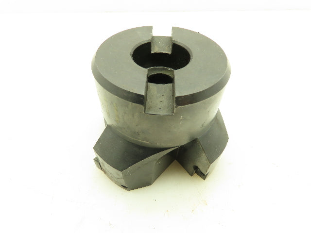 MS0050-080-002 Indexable Face Mill 4-Insert Cutter 4" OD RH 1.25" Bore