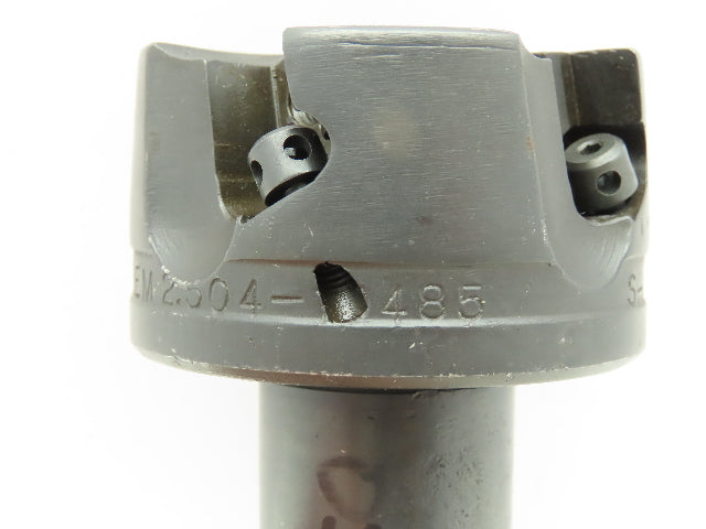 Dijet SEM2.504-0485 Indexable Face Mill 4-Insert Cutter 2.5" OD RH 1.25" Shaft