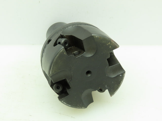 Dijet SEM2.504-0485 Indexable Face Mill 4-Insert Cutter 2.5" OD RH 1.25" Shaft