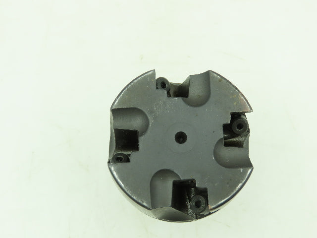 Dijet SEM2.504-0485 Indexable Face Mill 4-Insert Cutter 2.5" OD RH 1.25" Shaft