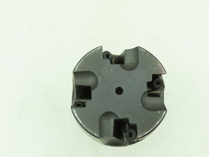 Dijet SEM2.504-0485 Indexable Face Mill 4-Insert Cutter 2.5" OD RH 1.25" Shaft