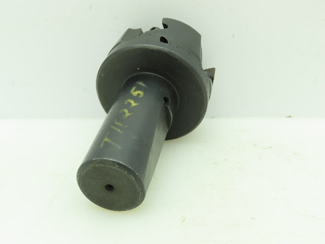 Dijet SEM2.504-0485 Indexable Face Mill 4-Insert Cutter 2.5" OD RH 1.25" Shaft
