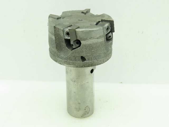 Dijet SEM2.504-0485 Indexable Face Mill 4-Insert Cutter 2.4" OD RH 1.25" Shaft