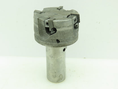 Dijet SEM2.504-0485 Indexable Face Mill 4-Insert Cutter 2.4" OD RH 1.25" Shaft