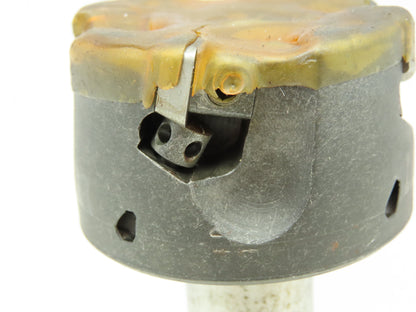 RK Tool SMC2404-13342 Indexable Face Mill 4-Insert Cutter 2.4" OD RH 1" Shaft