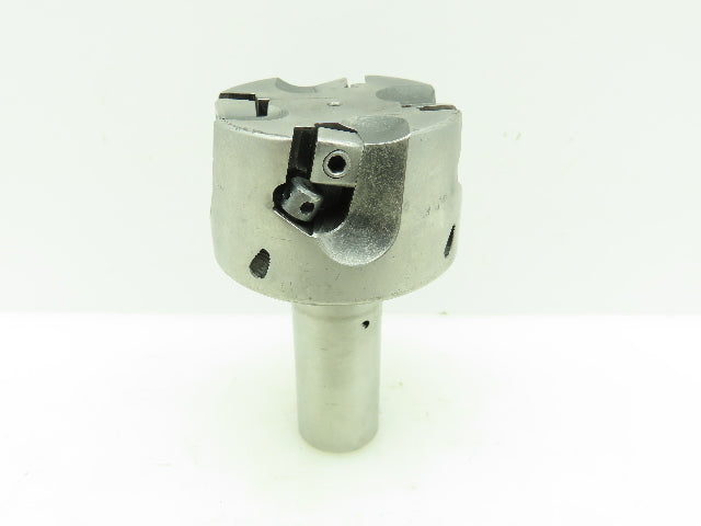 SMC2404-13342 Indexable Face Mill 4-Insert Cutter 2.4" OD RH 1" Shaft