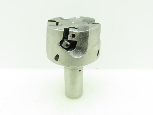 SMC2404-13342 Indexable Face Mill 4-Insert Cutter 2.4" OD RH 1" Shaft