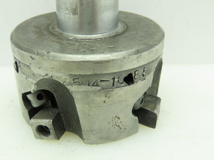 Dijet SMC2504 Indexable Face Mill 4-Insert Cutter 2.4" OD RH 1" Shaft