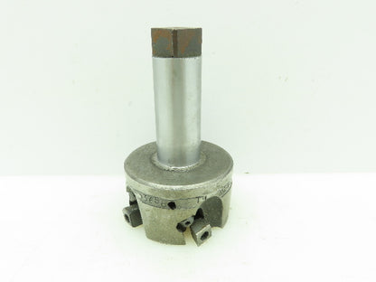Dijet SMC2504 Indexable Face Mill 4-Insert Cutter 2.4" OD RH 1" Shaft