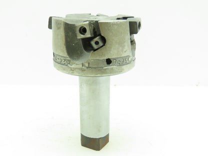 Dijet SMC2504 Indexable Face Mill 4-Insert Cutter 2.4" OD RH 1" Shaft