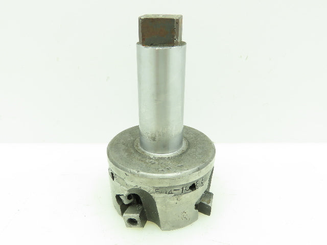 Dijet SMC2504 Indexable Face Mill 4-Insert Cutter 2.4" OD RH 1" Shaft