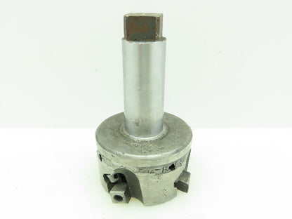 Dijet SMC2504 Indexable Face Mill 4-Insert Cutter 2.4" OD RH 1" Shaft