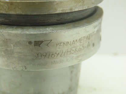 Kennametal 5097692/HSK63A Indexable End Mill Boring Bar Drill Tool Holder Cutter