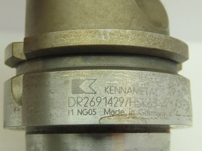 Kennametal DR2691429/HSK63A Indexable Insert Boring Bar Tool Holder Mill Cutter