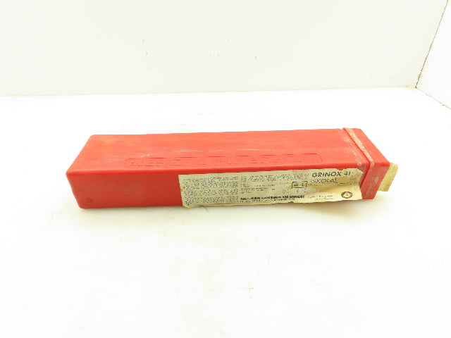 Messer Griesheim 8727 Grinox 41 Skola Stainless Steel Welding Rods 437ES 12 LB