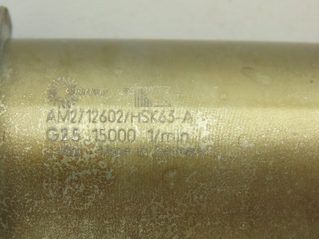 Kennametal AM2712602/HSK63A Indexable Boring Bar Drill Tool Holder Mill Cutter