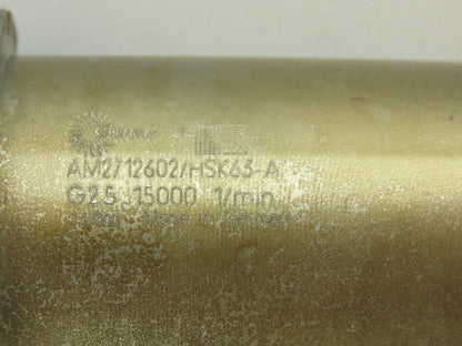 Kennametal AM2712602/HSK63A Indexable Boring Bar Drill Tool Holder Mill Cutter