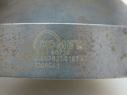 Komet XF51 60730 Indexable 10-Insert Slot Milling Mill Cutter 3/4" x 5.5" OD RH