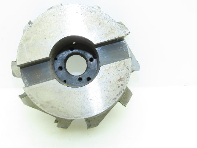 Komet XF51 60730 Indexable 10-Insert Slot Milling Mill Cutter 3/4" x 5.5" OD RH